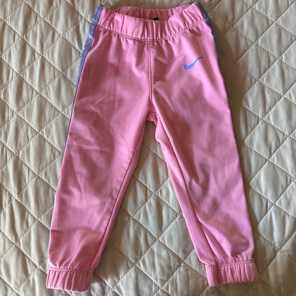 NIKE 🔥Girls 18M Toddler Pink and Purple Joggers 💕
